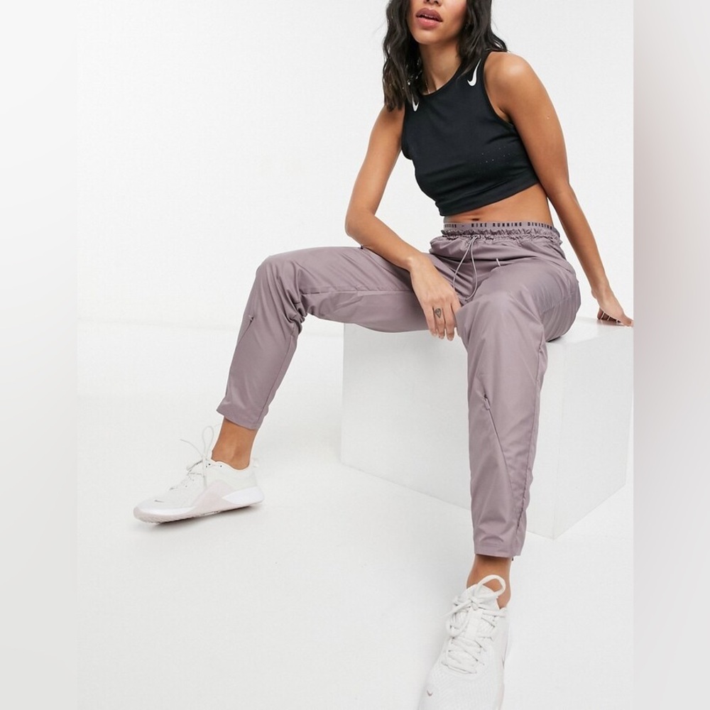 Nike Running Division Purple Smoke Dynamic Vent Track Pants | Women’s S